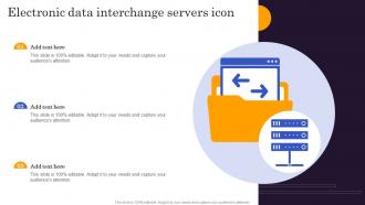 Electronic Data Interchange Servers Icon