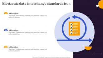 Electronic Data Interchange Standards Icon