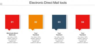Electronic Direct Mail Tools Ppt Powerpoint Presentation Portfolio Display Cpb