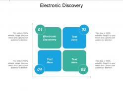 Electronic discovery ppt powerpoint presentation icon graphics design cpb
