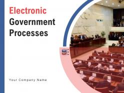Electronic government processes powerpoint presentation slides