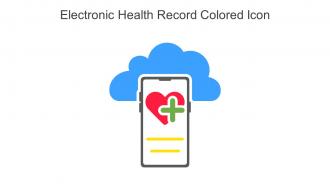 Electronic Health Record Colored Icon In Powerpoint Pptx Png And Editable Eps Format