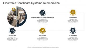 Electronic Healthcare Systems Telemedicine In Powerpoint And Google Slides Cpb