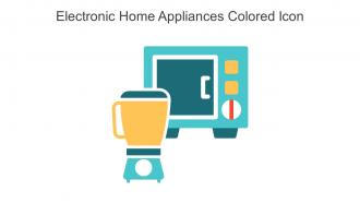 Electronic Home Appliances Colored Icon In Powerpoint Pptx Png And Editable Eps Format