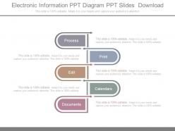 Electronic information ppt diagram ppt slides download