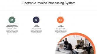 Electronic Invoice Processing Method In Powerpoint And Google Slides Cpb