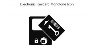 Electronic Keycard Monotone Icon In Powerpoint Pptx Png And Editable Eps Format