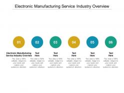 Electronic manufacturing service industry overview ppt powerpoint presentation infographics skills cpb