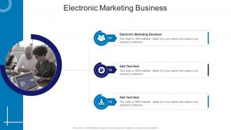 Electronic Marketing Business In Powerpoint And Google Slides Cpb