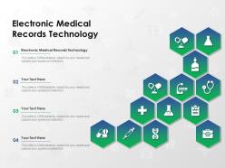 Electronic medical records technology ppt powerpoint presentation infographics