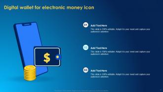 Electronic Money Powerpoint Ppt Template Bundles