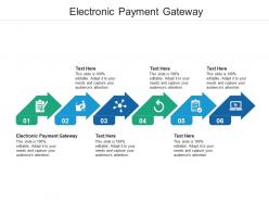 Electronic payment gateway ppt powerpoint presentation infographic template design ideas cpb