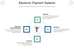 Electronic payment systems ppt powerpoint presentation icon designs download cpb