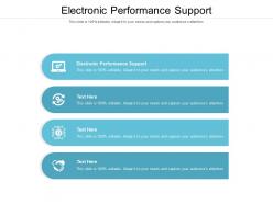 Electronic performance support ppt powerpoint presentation example cpb