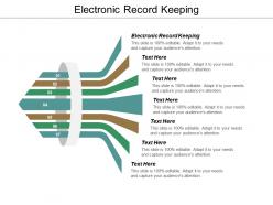 Electronic record keeping ppt powerpoint presentation pictures slides cpb