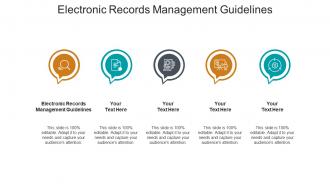 Electronic records management guidelines ppt powerpoint presentation professional display cpb