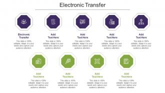 Electronic Transfer Ppt Powerpoint Presentation Pictures Gridlines Cpb
