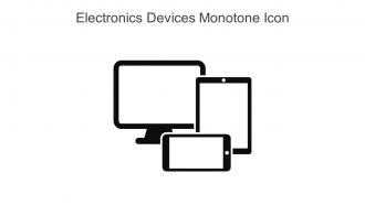 Electronics Devices Monotone Icon In Powerpoint Pptx Png And Editable Eps Format