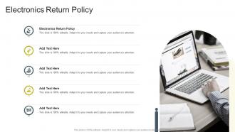 Electronics Return Policy In Powerpoint And Google Slides Cpb