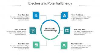 Electrostatic potential energy ppt powerpoint presentation portfolio mockup cpb