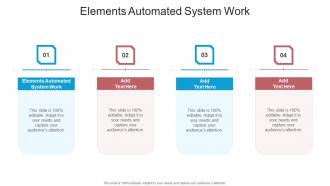 Elements Automated System Work In Powerpoint And Google Slides Cpb