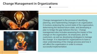 Elements Change Management Powerpoint Presentation And Google Slides ICP Good Impactful