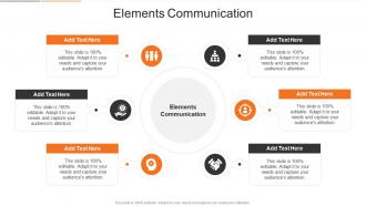Elements Communication In Powerpoint And Google Slides Cpb