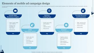 Elements Of Mobile Ad Campaign Design Integrating Mobile Marketing MKT SS V