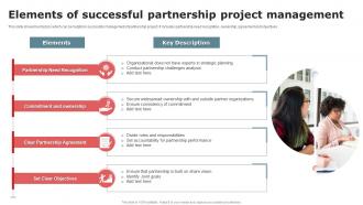Elements Of Successful Partnership Project Management