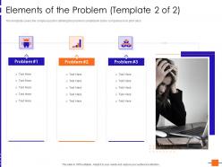 Elements of the problem template ai platform