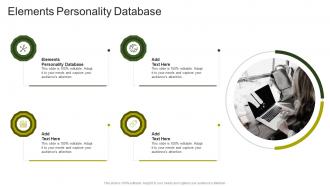 Elements Personality Database In Powerpoint And Google Slides Cpb