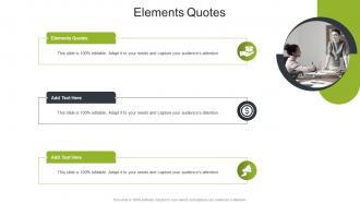 Elements Quotes In Powerpoint And Google Slides Cpb