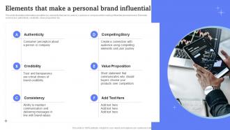 Elements That Make A Personal Brand Influential