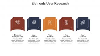 Elements user research ppt powerpoint presentation pictures styles cpb