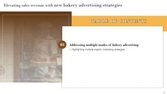 Elevating Sales Revenue With New Bakery Advertising Strategies Powerpoint Presentation Slides MKT CD V Appealing Captivating