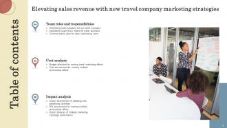 Elevating Sales Revenue With New Travel Company Marketing Strategies Complete Deck Strategy CD V Good Downloadable