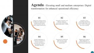 Elevating Small And Medium Enterprises Digital Transformation For Enhanced Operational Efficiency DT CD Captivating Professional