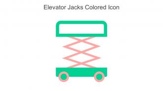 Elevator Jacks Colored Icon In Powerpoint Pptx Png And Editable Eps Format
