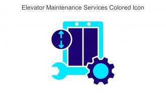 Elevator Maintenance Services Colored Icon In Powerpoint Pptx Png And Editable Eps Format