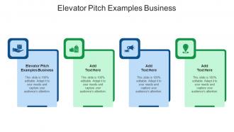 Elevator Pitch Examples Business In Powerpoint And Google Slides Cpb