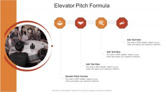 Elevator Pitch Formula In Powerpoint And Google Slides Cpb