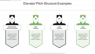 Elevator Pitch Structure Examples In Powerpoint And Google Slides Cpb