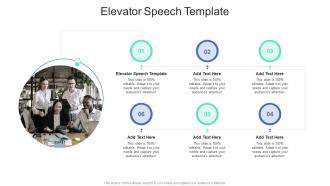 Elevator Speech Template In Powerpoint And Google Slides Cpb