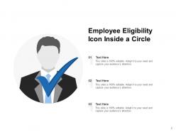 Eligibility Badge Clipboard Circle Employee Check Mark
