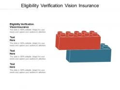 Eligibility verification vision insurance ppt powerpoint presentation icon guide cpb