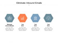 Eliminate inbound emails ppt powerpoint presentation infographic template picture cpb