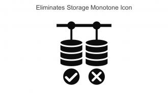 Eliminates Storage Monotone Icon In Powerpoint Pptx Png And Editable Eps Format