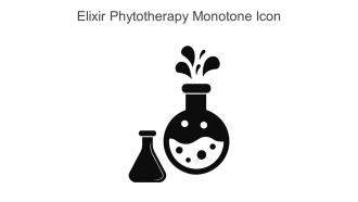 Elixir Phytotherapy Monotone Icon In Powerpoint Pptx Png And Editable Eps Format
