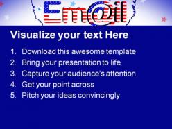 Email america internet powerpoint templates and powerpoint backgrounds 0711