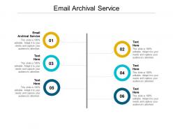 Email archival service ppt powerpoint presentation inspiration designs download cpb